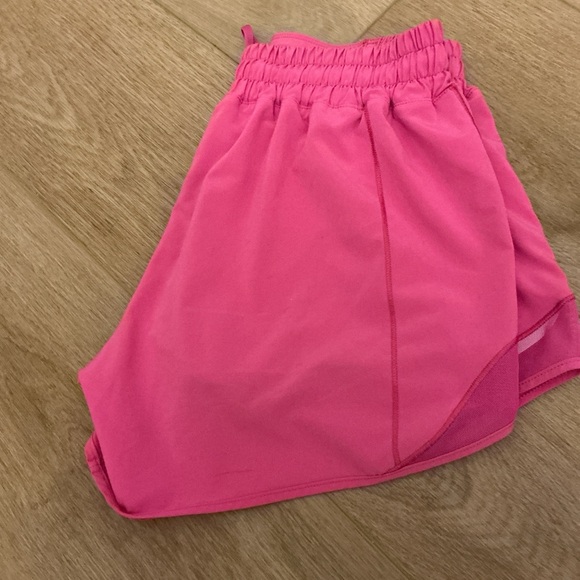 Lululemon Athletica Bright Pink Athletic Shorts - Picture 2 of 3